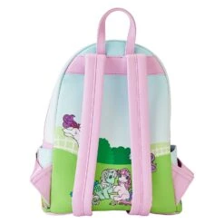 Loungefly Hasbro My Little Pony 40th Anniversary Stable Mini Backpack -Loungefly MLPBK0022 LFHASBROMYLITTLEPONY40THANNIVERSARYSTABLEMINIBACKPACK1401BACK