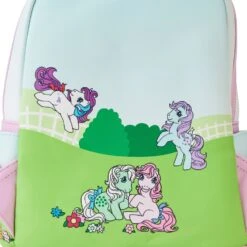 Loungefly Hasbro My Little Pony 40th Anniversary Stable Mini Backpack -Loungefly MLPBK0022 LFHASBROMYLITTLEPONY40THANNIVERSARYSTABLEMINIBACKPACK1402DETAIL