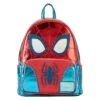 Loungefly Marvel Shine Spiderman Cosplay Mini Backpack -Loungefly MVBK0284 LFMARVELSHINESPIDERMANCOSPLAYMINIBACKPACK1009FRONT