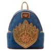 Loungefly Marvel Guardians Of The Galaxy 3 Ravager Badge Mini Backpack -Loungefly MVBK0288 LFMARVELGUARDIANSOFTHEGALAXY3RAVAGERBADGEMINIBACKPACK0164FRONTcopy