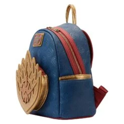Loungefly Marvel Guardians Of The Galaxy 3 Ravager Badge Mini Backpack -Loungefly MVBK0288 LFMARVELGUARDIANSOFTHEGALAXY3RAVAGERBADGEMINIBACKPACK0166SIDE