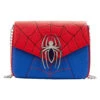 Loungefly Marvel Spiderman Color Block Crossbody Bag -Loungefly MVTB0143 LFMARVELSPIDERMANCOLORB