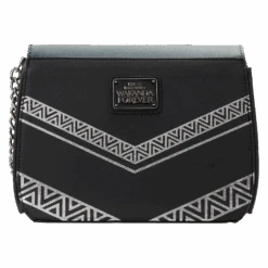 Loungefly Marvel Black Panther Wakanda Forever Crossbody Bag 10 Loungefly Marvel Black Panther Wakanda Forever Crossbody Bag -Loungefly MVTB0145 LFMARVELBLACKPANTHERWAKANDAFOREVERCROSSBODYBAG0216BACK