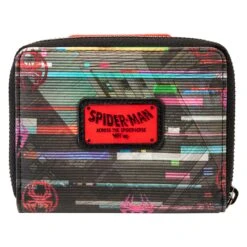 Loungefly Marvel Across The Spiderverse Lenticular Ziparound Wallet -Loungefly MVWA0187 LFMARVELACROSSTHESPIDERVERSELENTICULARZIPAROUDNWALLET0194BACK