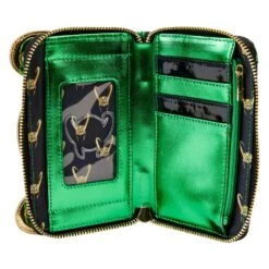 Loungefly Marvel Shine Loki Ziparound Wallet -Loungefly MVWA0198 LFMARVELSHINELOKIZIPAROUNDWALLET0159INSIDE