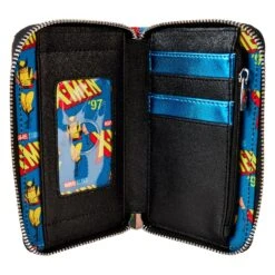 Loungefly Marvel Shine Wolverine Cosplay Ziparound Wallet -Loungefly MVWA0211 LFMARVELSHINEWOLVERINECOSPLAYZIPAROUNDWALLETINSIDE
