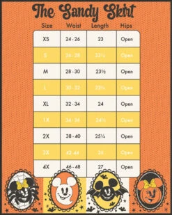 Loungefly Stitch Shoppe Mickey & Minnie Mouse Candy Corn Sandy Skirt -Loungefly MicrosoftTeams image 10 1000x 98a4dc9e 1c42 45ac 8b79 9c5a1cf127b8