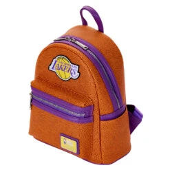 Loungefly NBA LA Lakers Basketball Mini Backpack -Loungefly NBABK0002 LFNBALALAKERSBASKETBALLMINIBACKPACK TOP 022 1000x 94354057 4821 4f8d 99c0 6711a8ecaff6