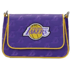 Loungefly NBA LA Lakers Debossed Logo Crossbody Bag -Loungefly NBATB0001 LFNBALALAKERSDEBOSSEDLOGOCROSSBODYBAG FRONT 020 1000x e83cf127 444d 49ed 8f88 732f0604517e