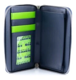 Loungefly NFL Seattle Seahawks Logo AOP Bifold Wallet -Loungefly NFLWA0003 SeaHawksAllOverPrintWallet Inside.jpg HiRes