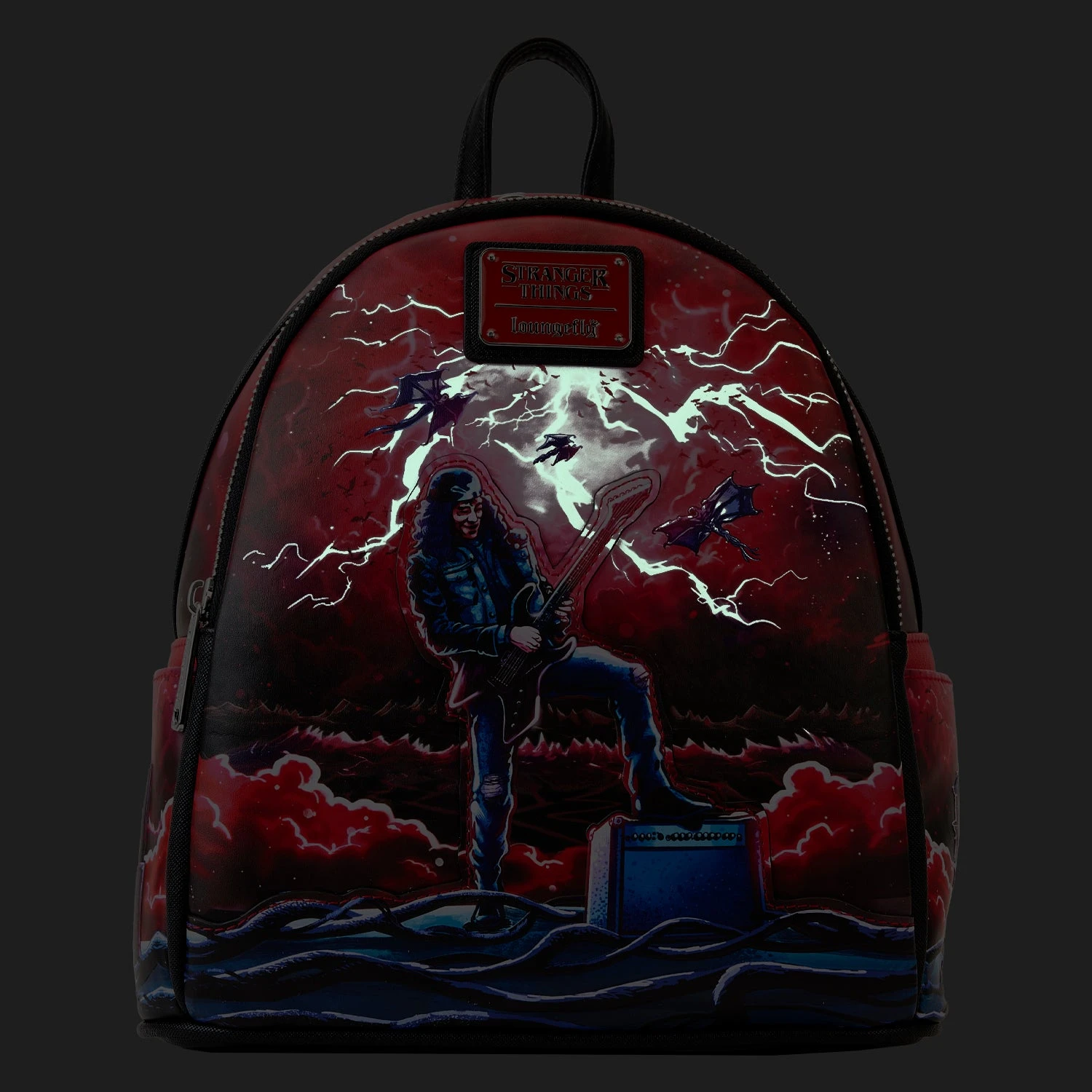 Loungefly Netflix Stranger Things Eddie Tribute Mini Backpack 4 Loungefly Netflix Stranger Things Eddie Tribute Mini Backpack - Image 2