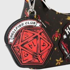 Loungefly Netflix Stranger Things Hellfire Club Crossbody 12 Loungefly Netflix Stranger Things Hellfire Club Crossbody -Loungefly NFXTB0046 LFNETFLIXSTRANGERTHINGSHELLFIRECLUBCROSSBODY2167POUCH