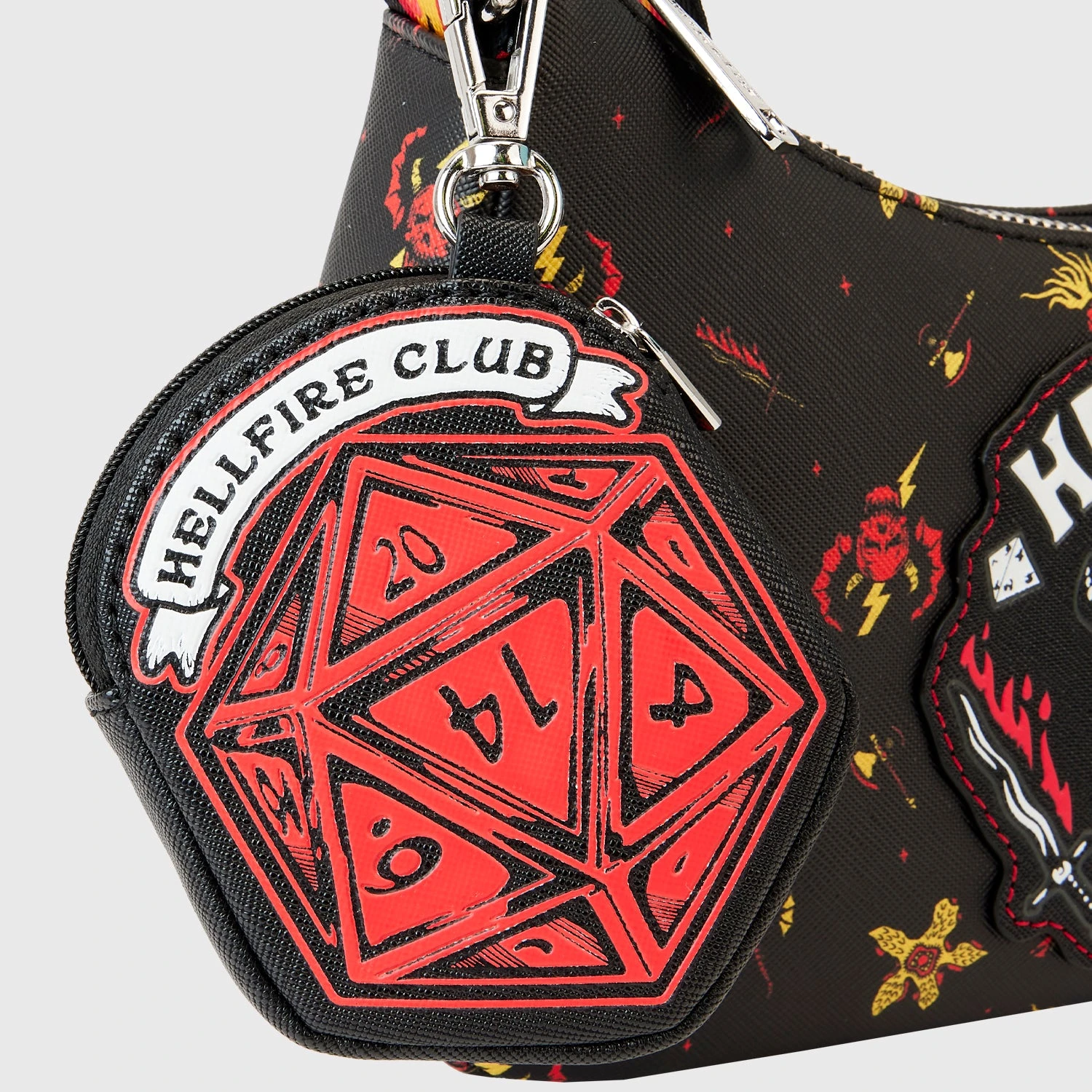 Loungefly Netflix Stranger Things Hellfire Club Crossbody 7 Loungefly Netflix Stranger Things Hellfire Club Crossbody - Image 5