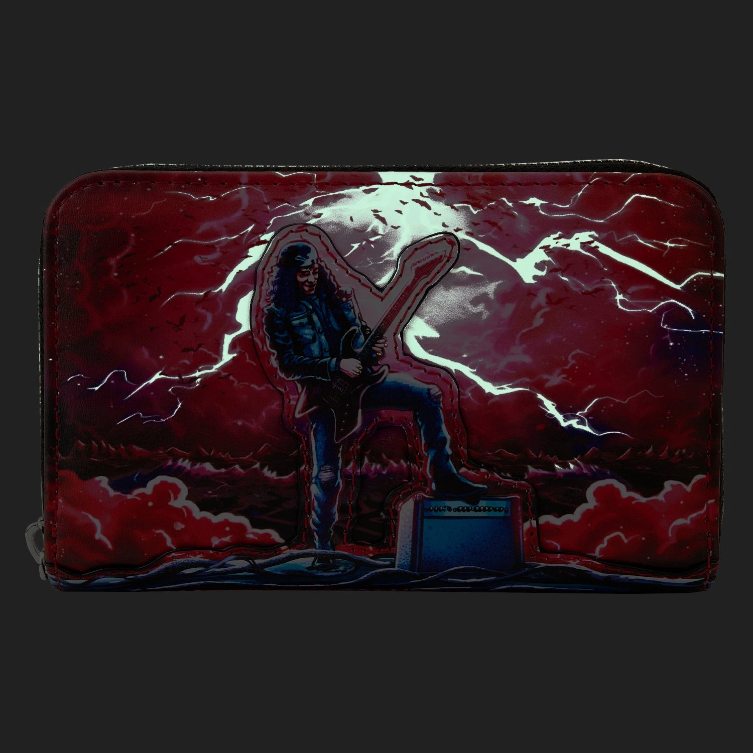 Loungefly Netflix Stranger Things Eddie Tribute Ziparound Wallet 4 Loungefly Netflix Stranger Things Eddie Tribute Ziparound Wallet - Image 2