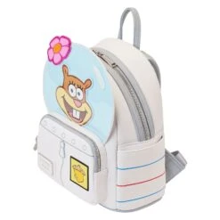 Loungefly Nickelodeon Spongebob Squarepants Sandy Cheeks Cosplay Mini Backpack -Loungefly NICBK0067 LFNICKELODEONSPONGEBOBSQUAREPANTSSANDYCHEEKSCOSPLAYMINIBACKPACK0582QUARTER