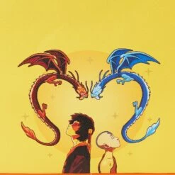 Loungefly Nickelodeon Avatar The Last Airbender The Fire Dance Mini Backpack -Loungefly NICBK0068 LFNICKELODEONAVATARTHELASTAIRBENDERTHEFIREDANCEMINIBKPK0323DETAIL