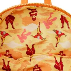 Loungefly Nickelodeon Avatar The Last Airbender The Fire Dance Mini Backpack -Loungefly NICBK0068 LFNICKELODEONAVATARTHELASTAIRBENDERTHEFIREDANCEMINIBKPK0325INSIDE