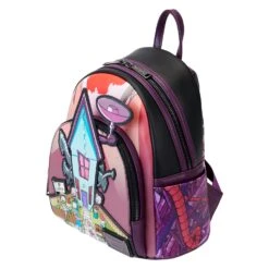Loungefly Nickelodeon Invader Zim Secret Lair Mini Backpack -Loungefly NICBK0077 LFNICKELODEONINVADERZIMLAIRMINIBACKPACK1838QUARTER