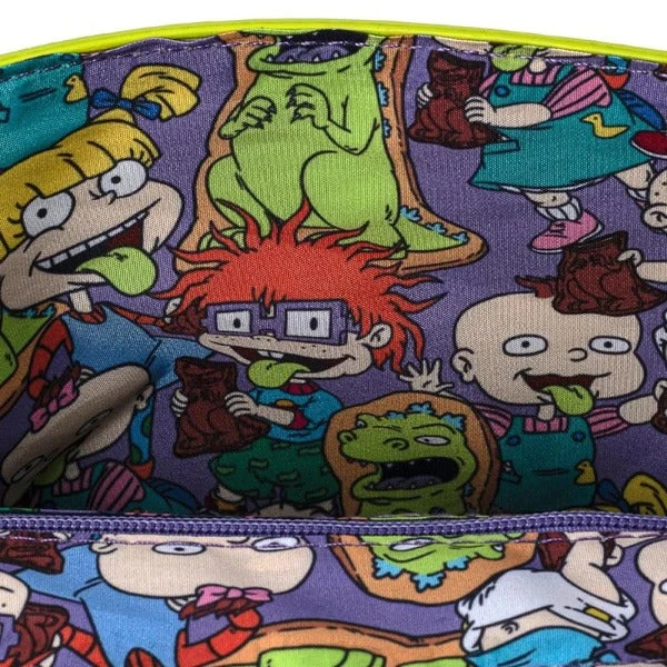 Loungefly Nickelodeon Rugrats Reptar Chomp Crossbody Bag 7 Loungefly Nickelodeon Rugrats Reptar Chomp Crossbody Bag - Image 5