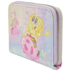 Loungefly Spongebob Pastel Jellyfishing Ziparound Wallet 11 Loungefly Spongebob Pastel Jellyfishing Ziparound Wallet -Loungefly NICWA0016 LFSPONGEBOBPASTELJELLY 3