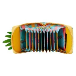 Loungefly Nickelodeon Spongebob Squarepants Pineapple House Accordion Wallet -Loungefly NICWA0034 LF NICKELODEONSPONGEBOBSUQAREPANTSPINAPPLEHOUSEACCORDIANWALLET0529INSIDE
