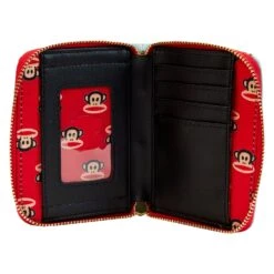 Loungefly Paul Frank Julius Head AOP Ziparound Wallet -Loungefly PFWA0012 LFPAULFRANKJULIUSHEADAOPZIPAROUNDWALLET2938INSIDE
