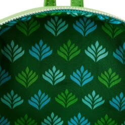 Loungefly Pokemon Bulbasaur Evolutions Triple Pocket Backpack -Loungefly PMBK0221 LFPOKEMONBULBASAUREVOLUTIONSTRIPLEPOCKETBKPK0204INSIDE