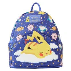 Loungefly Pokemon Sleeping Pikachu And Friends Mini Backpack