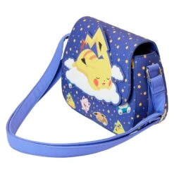 Loungefly Pokemon Sleeping Pikachu And Friends Crossbody Bag -Loungefly PMTB0141 LFPOKEMONSLEEPINGPICKACHUANDFRIENDSCROSSBODYBAG1894QUARTER