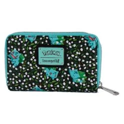 Loungefly Pokemon Bulbasaur AOP Ziparound Wallet -Loungefly PMWA0114 LFPOKEMONBULBASAURAOPZIPAROUNDWALLET BACK 0727