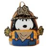 Loungefly Peanuts Snoopy Scarecrow Cosplay Mini Backpack -Loungefly PNBK0027 LFPEANUTSSNOOPYSCARECROWCOSPLAYMINIBACKPACK3734FRONT