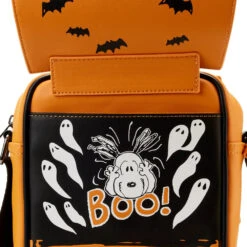 Loungefly Peanuts Great Pumpkin Snoopy Doghouse Crossbody 13 Loungefly Peanuts Great Pumpkin Snoopy Doghouse Crossbody -Loungefly PNTB0009 LFPEANUTSGREATPUMPKINSN 4