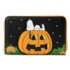Loungefly Peanuts Great Pumpkin Snoopy Ziparound Wallet -Loungefly PNWA0013 LFPEANUTSGREATPUMPKINSN
