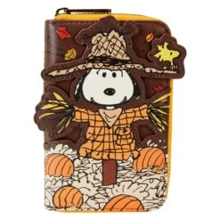 Loungefly Peanuts Snoopy Scarecrow Ziparound Wallet