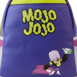 Loungefly Cartoon Network Power Puff Girls Mojo Jojo Cosplay Mini Backpack -Loungefly PPGBK0002 LFCNPOWERPUFFGIRLSMOJOJOJOCOSPLAYMINIBACKPACK0311DETAIL