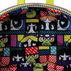 Loungefly Cartoon Network Power Puff Girls Mojo Jojo Cosplay Mini Backpack -Loungefly PPGBK0002 LFCNPOWERPUFFGIRLSMOJOJOJOCOSPLAYMINIBACKPACK0315INSIDE