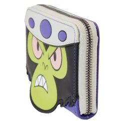 Loungefly Cartoon Network Power Puff Girls Mojo Jojo Cosplay Ziparound Wallet -Loungefly PPGWA0002 LFCNPOWERPUFFGIRLSMOJOJOJOCOSPLAYZIPAROUNDWALLET0303SIDE