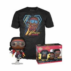 LOUNGEFLY Funko Boxed POP! And Tee Black Panther Wakanda Forever Ironheart MK1 Shirt