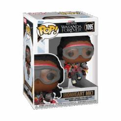 LOUNGEFLY Funko Boxed POP! And Tee Black Panther Wakanda Forever Ironheart MK1 Shirt -Loungefly Pop TeeIronheartMK1 Glow hi res 3
