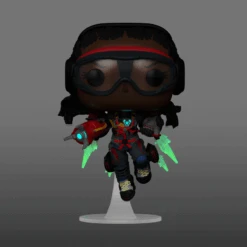 LOUNGEFLY Funko Boxed POP! And Tee Black Panther Wakanda Forever Ironheart MK1 Shirt -Loungefly Pop TeeIronheartMK1 Glow hi res 4