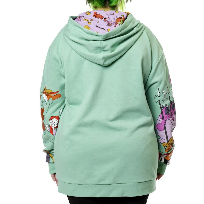 Loungefly Disney Robin Hood Unisex Hoodie 6 Loungefly Disney Robin Hood Unisex Hoodie - Image 4