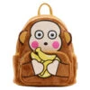 Loungefly Sanrio Monkichi Cosplay Mini Backpack -Loungefly SANBK0422 LFSANRIOMONKICHICOSPLA