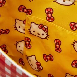 Loungefly Sanrio Hello Kitty Gingham Cosplay Crossbody Bag -Loungefly SANTB1683 LFSANRIOHELLOKITTYGINGHAMCOSPLAYCROSSBODYBAG3461INSIDE