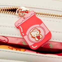 Loungefly Sanrio Hello Kitty Breakfast Toaster Crossbody Bag -Loungefly SANTB1691 LFSANRIOHELLOKITTYBREAKFASTTOASTERCROSSBODYBAG0873ZIPPER