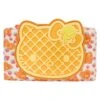 Loungefly Sanrio Hello Kitty Breakfast Waffle Flap Wallet -Loungefly SANWA0957 LFSANRIOHELLOKITTYBREAKFASTWAFFLEFLAPWALLET0882FRONT