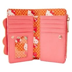 Loungefly Sanrio Hello Kitty Breakfast Waffle Flap Wallet -Loungefly SANWA0957 LFSANRIOHELLOKITTYBREAKFASTWAFFLEFLAPWALLET0886INSIDE