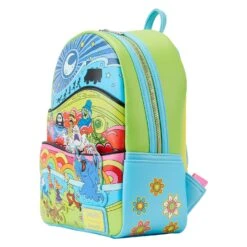 Loungefly Scooby Doo Psychedelic Monster Chase Glow Mini Backpack -Loungefly SBDBK0007 LFSCOOBYDOOPSYCHEDELICMONSTERCHASEGITDMINIBACKPACK0457SIDE