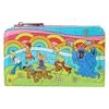 Loungefly Scooby Doo Psychedelic Monster Chase Glow Flap Wallet -Loungefly SBDWA0005 LFSCOOBYDOOPSYCHEDELICMONSTERCHASEGITDFLAPWALLET0463FRONT