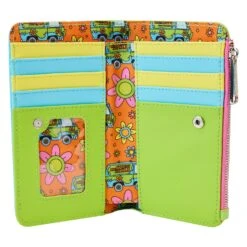 Loungefly Scooby Doo Psychedelic Monster Chase Glow Flap Wallet -Loungefly SBDWA0005 LFSCOOBYDOOPSYCHEDELICMONSTERCHASEGITDFLAPWALLET0467INSIDE