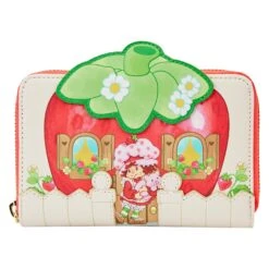 Loungefly Strawberry Shortcake Strawberry House Ziparound Wallet